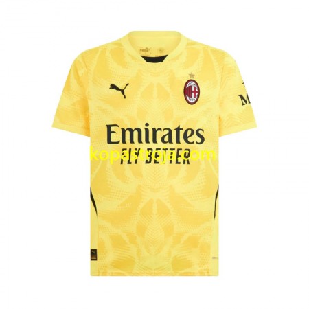 Billiga Fotbollströjor AC Milan Målvakt Borta tröja 2024/25 Kortärmad